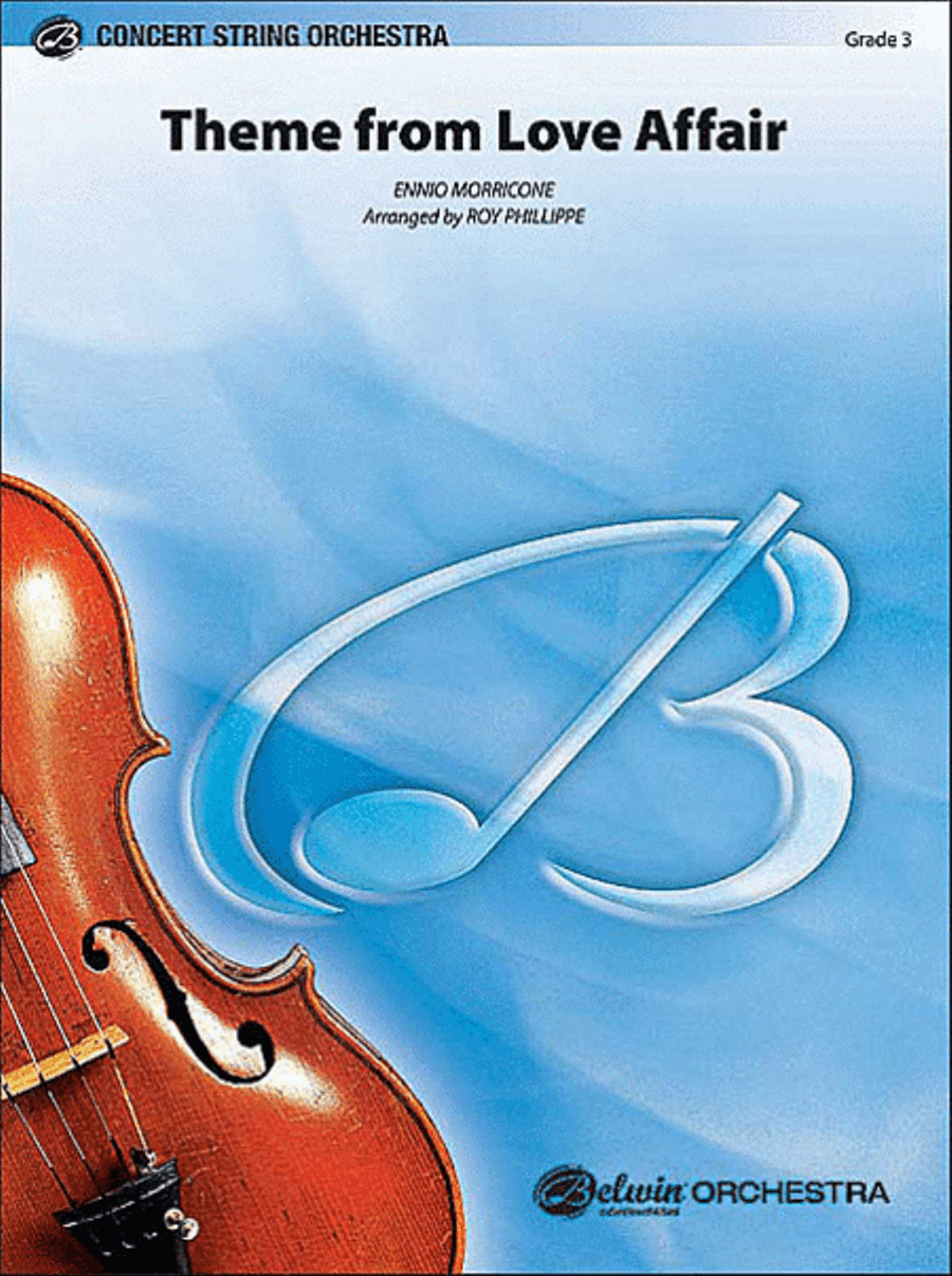 Love Affair, Theme from String Orchestra scores gallery preview page 1