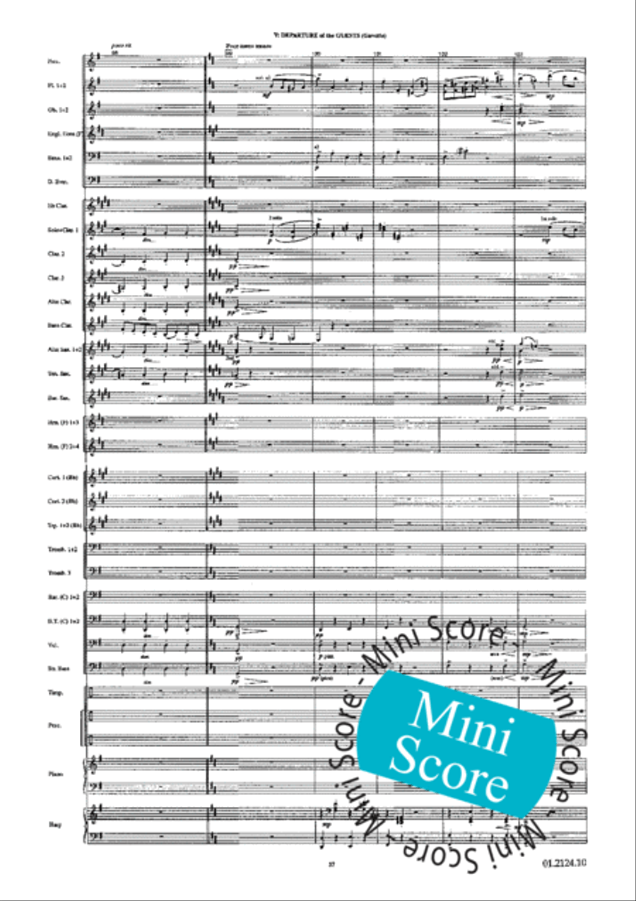 Romeo and Juliet Romeo and Juliet Concert Band scores gallery preview page 61