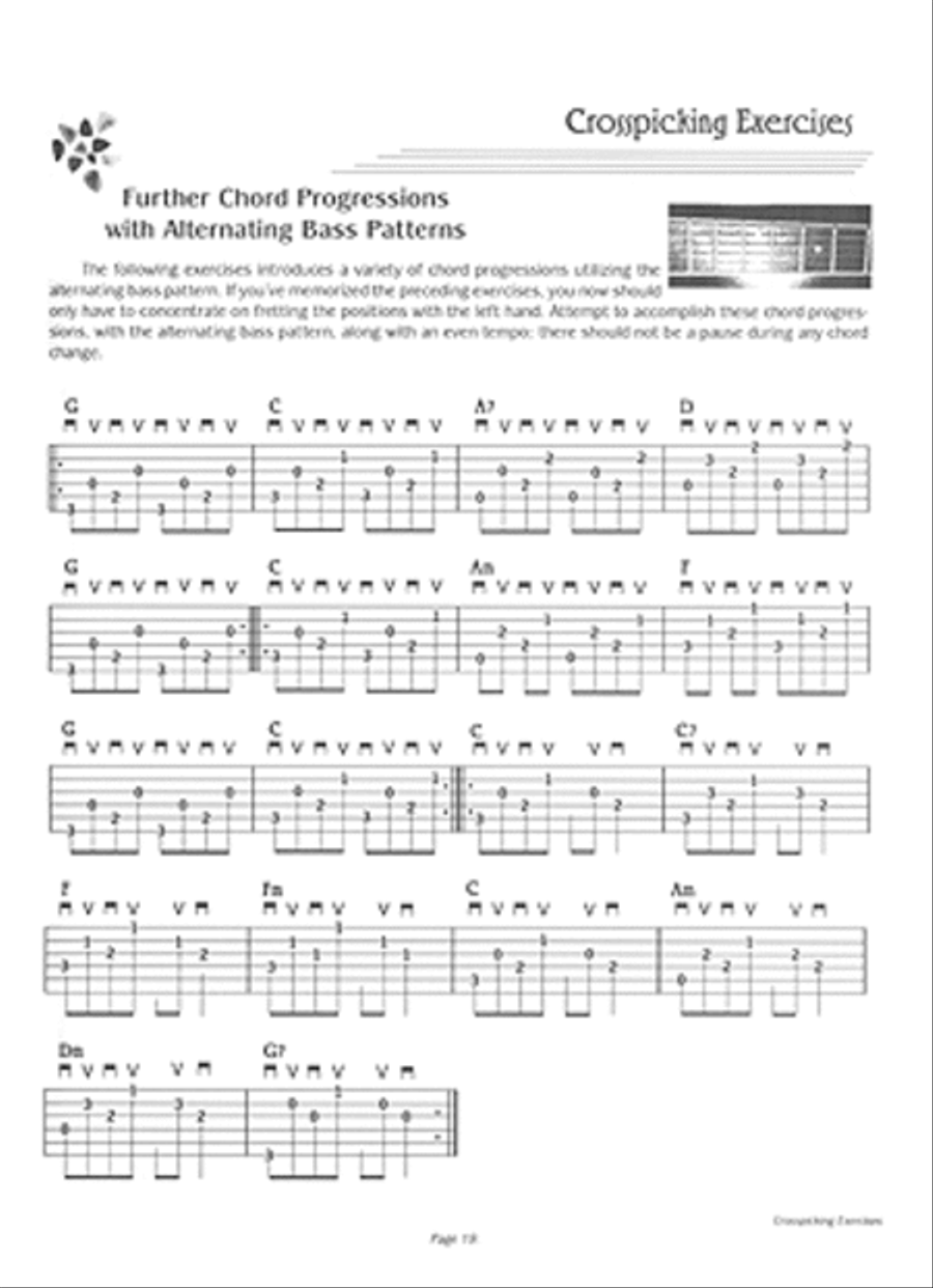 Guitar Crosspicking Technique Acoustic Guitar scores gallery preview page 3