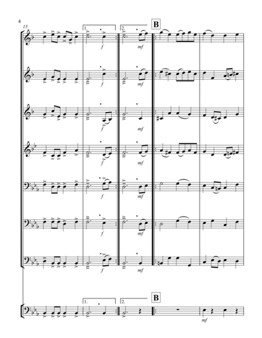 La Rejouissance (from "Heroic Music") (Eb) (Brass Choir - 3 Trp, 1 Hrn, 1 Trb, 1 Euph, 1 Tuba, Timp)