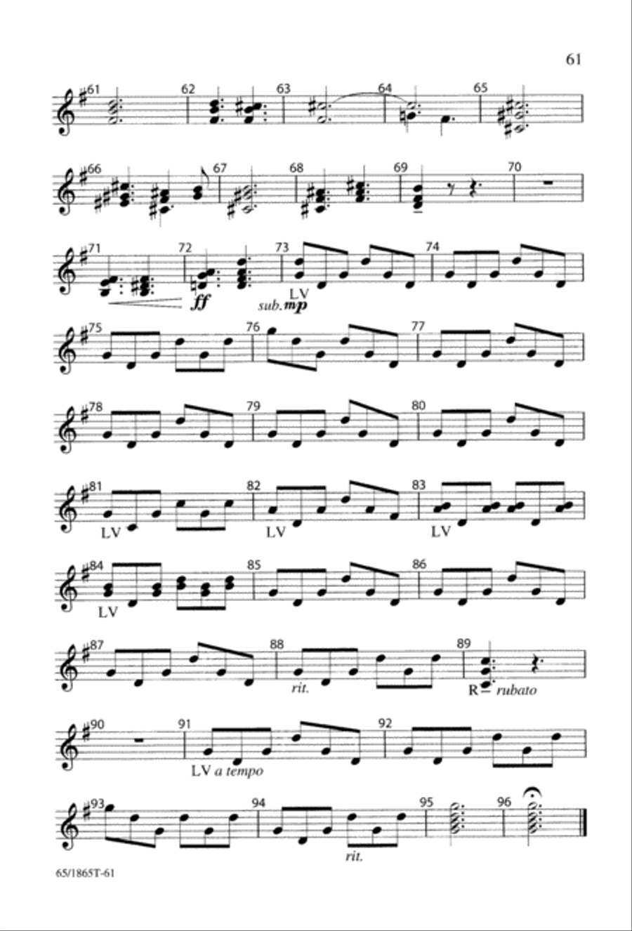 A Great Light A Great Light 3-Part scores gallery preview page 63