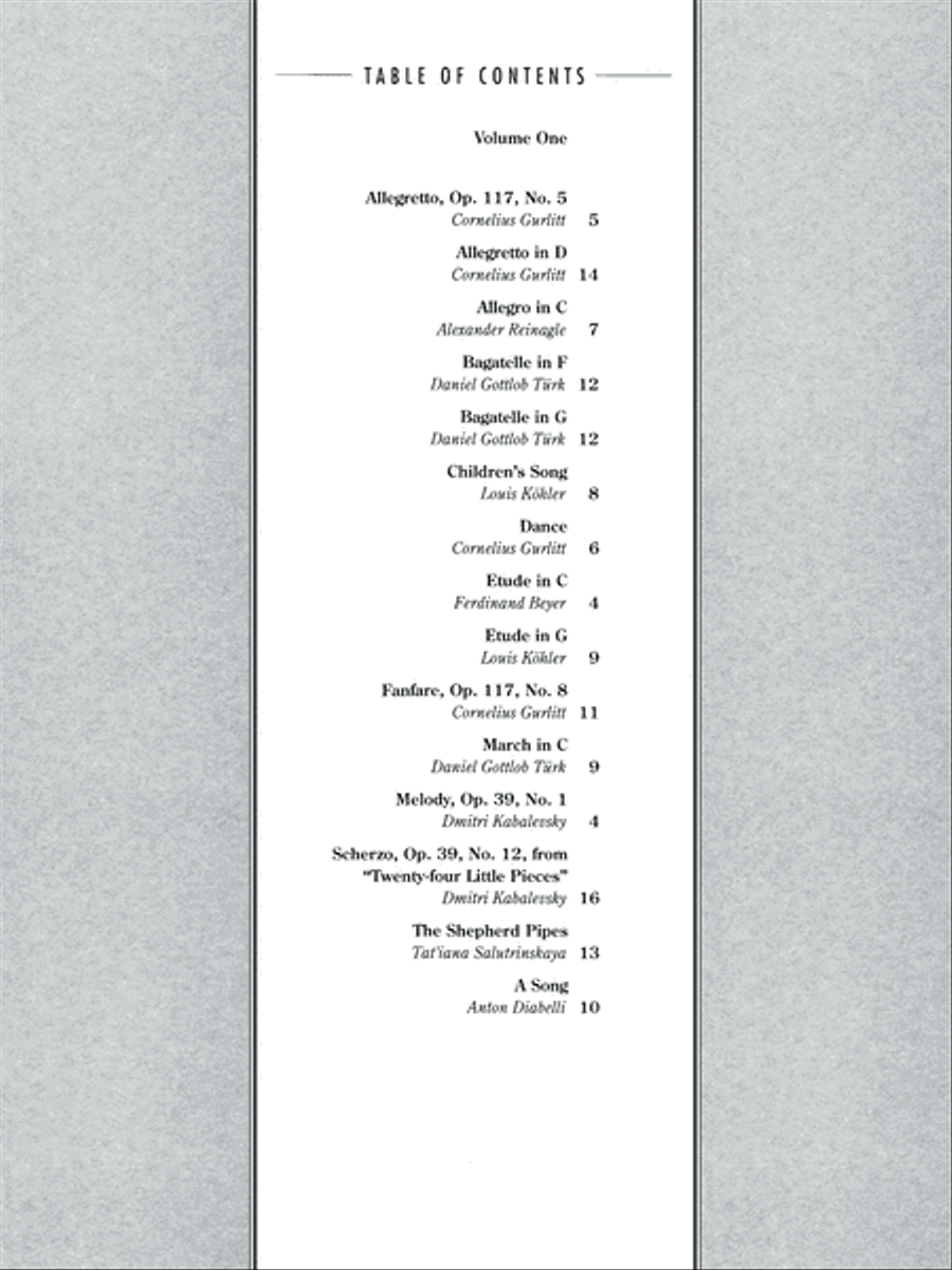 Everybody's Perfect Masterpieces, Volume 1 Easy Piano scores gallery preview page 4