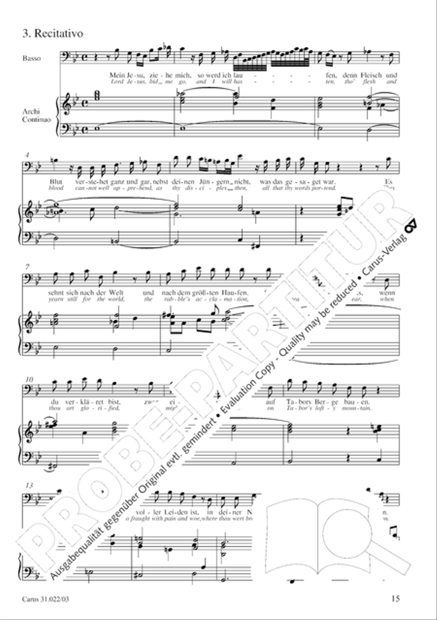 Jesus calling then the Twelve to him (Jesus nahm zu sich die Zwolfe) ATB scores gallery preview page 16