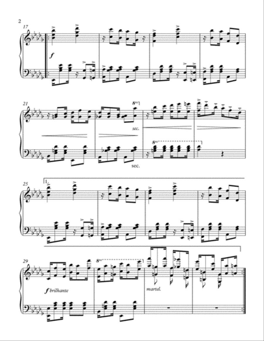 ENCANTADOR ENCANTADOR Piano Solo scores gallery preview page 2