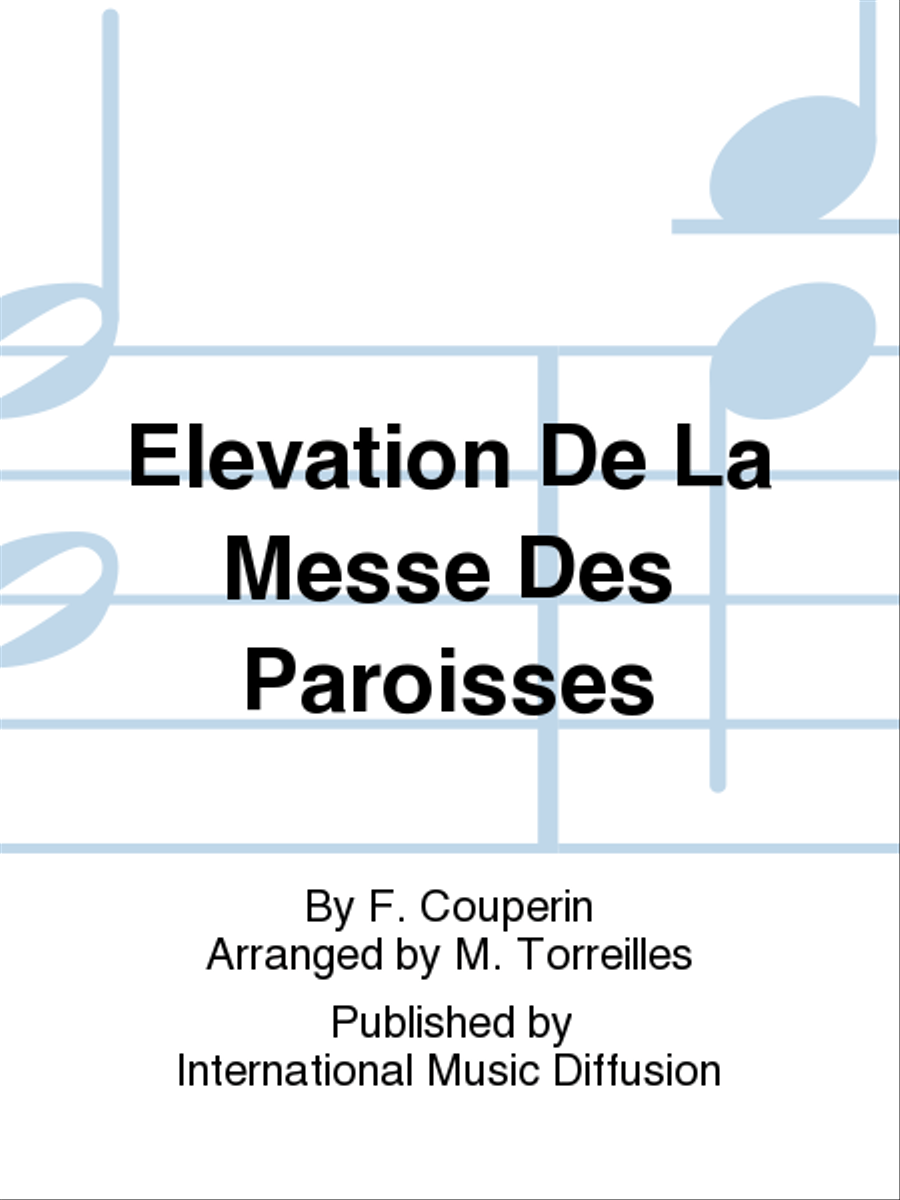 Elevation De La Messe Des Paroisses Brass Quintet scores gallery preview page 1