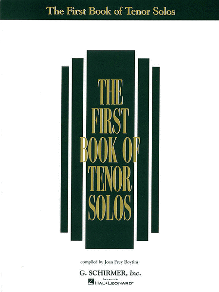 The First Book of Tenor Solos (Book Only)