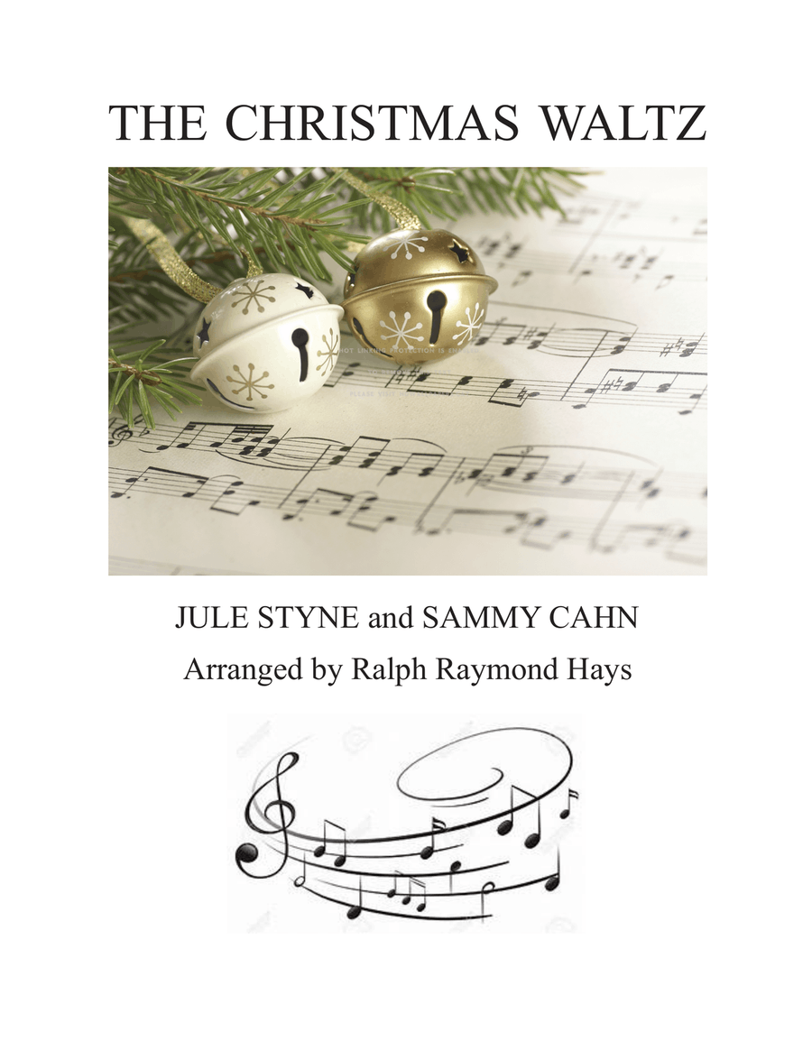 The Christmas Waltz Clarinet Quartet scores gallery preview page 1