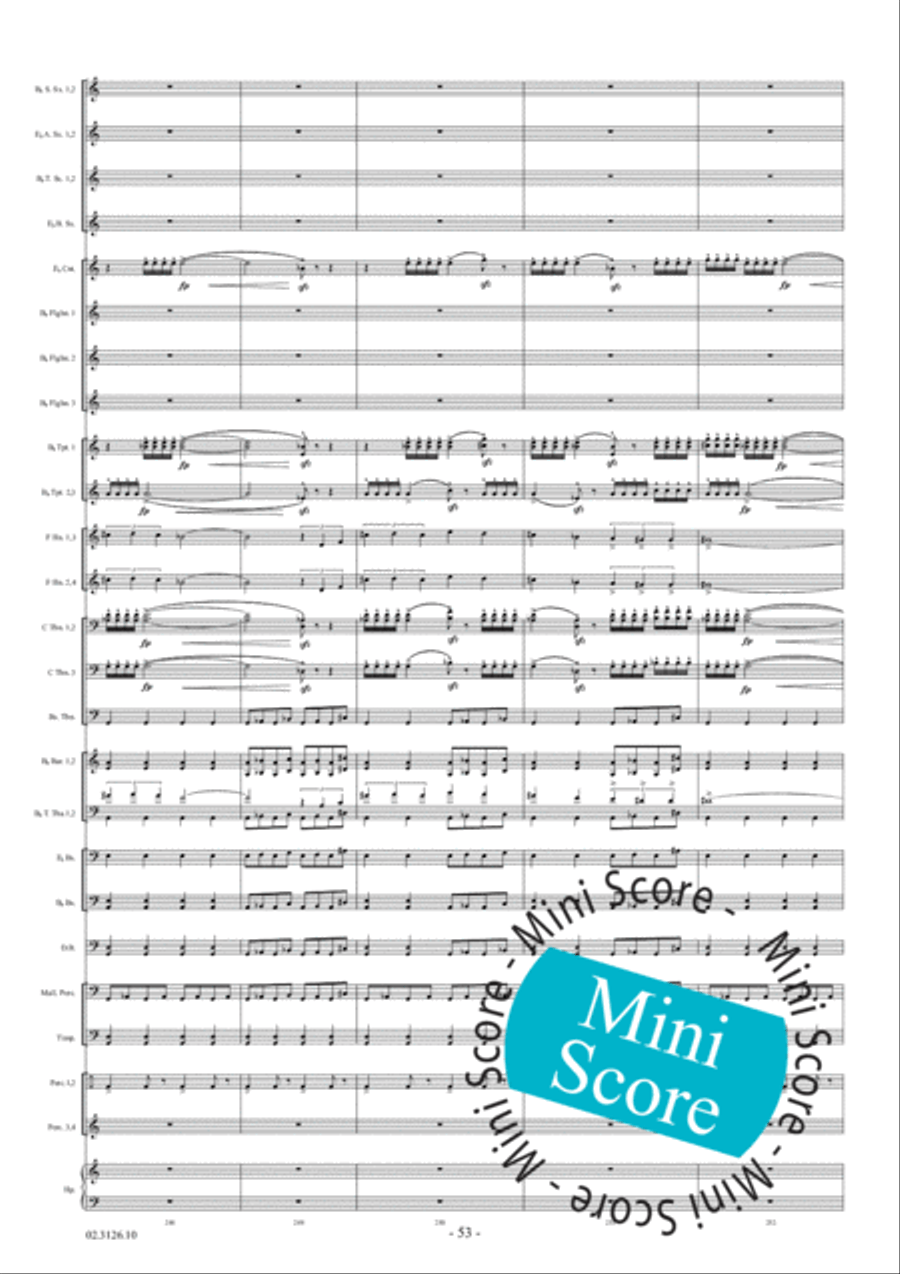 Migyur Fanfare Band scores gallery preview page 59
