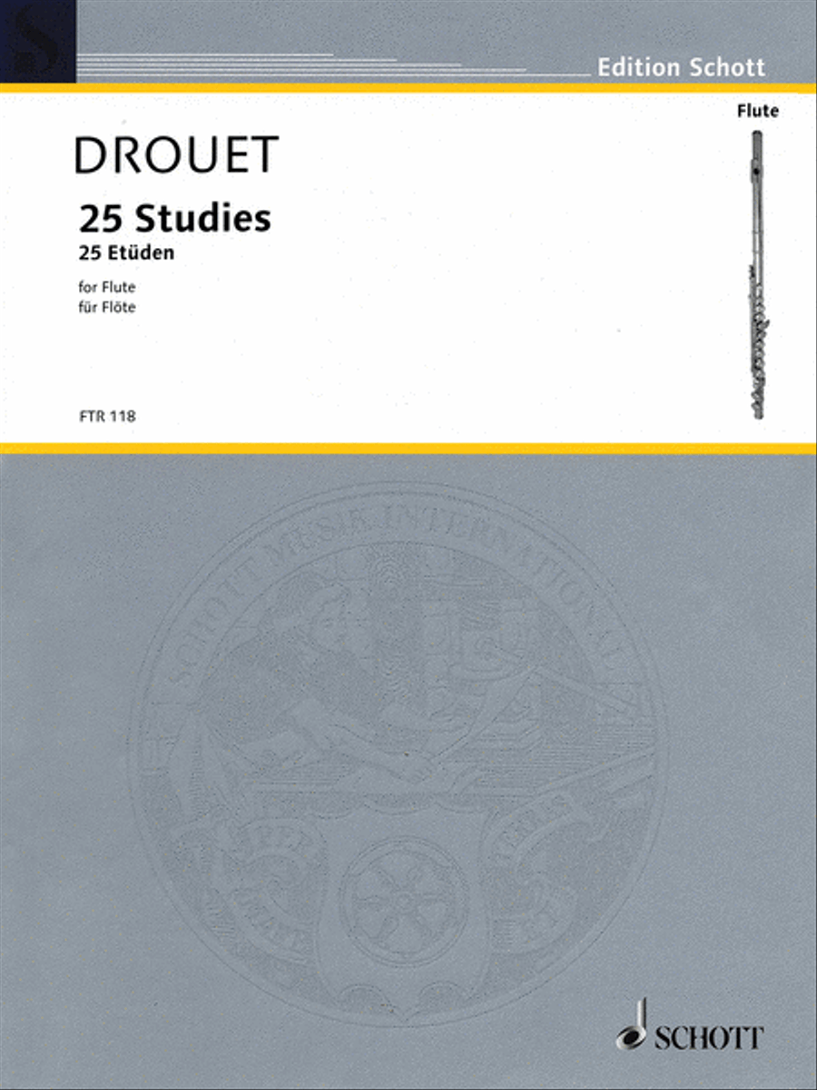 25 Etudes 25 Etudes Flute Solo scores gallery preview page 1