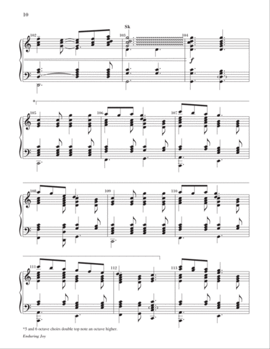 Enduring Joy 5-Octaves scores gallery preview page 11