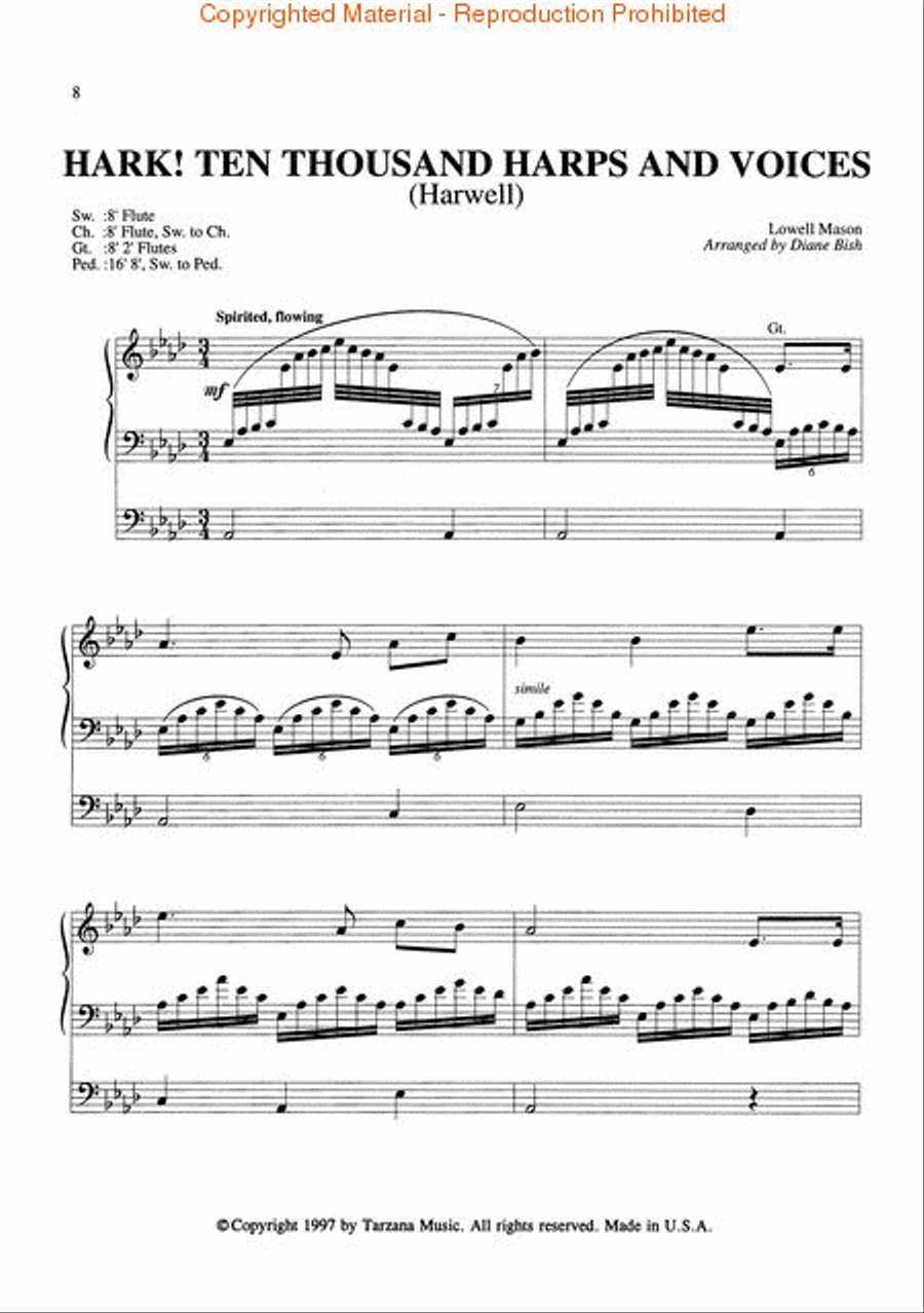 The Joy of Music – Volume 2 Organ scores gallery preview page 3