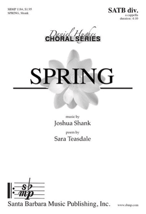 Book cover for Spring - SATB divisi Octavo