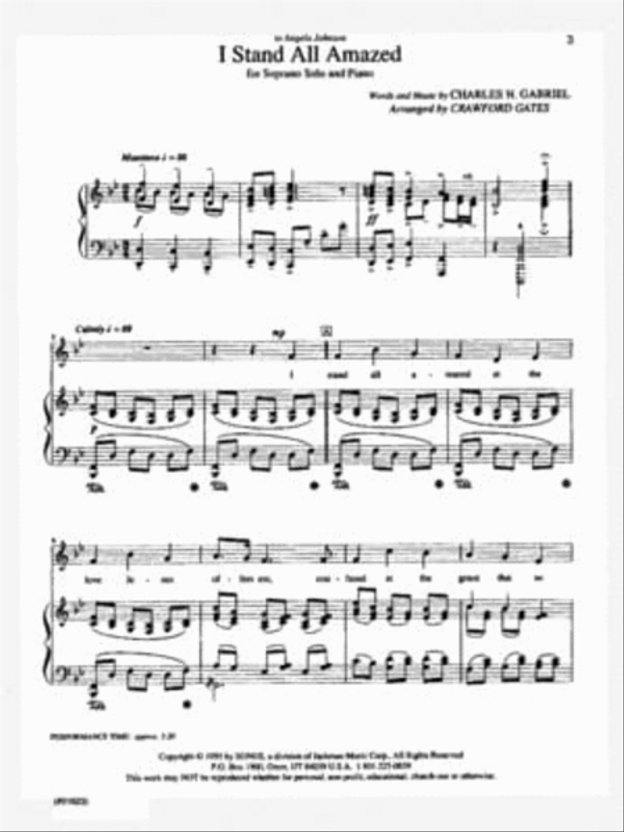Praiseworthy Singer - Vol. 12 (Advanced Hymns) Medium Voice scores gallery preview page 2