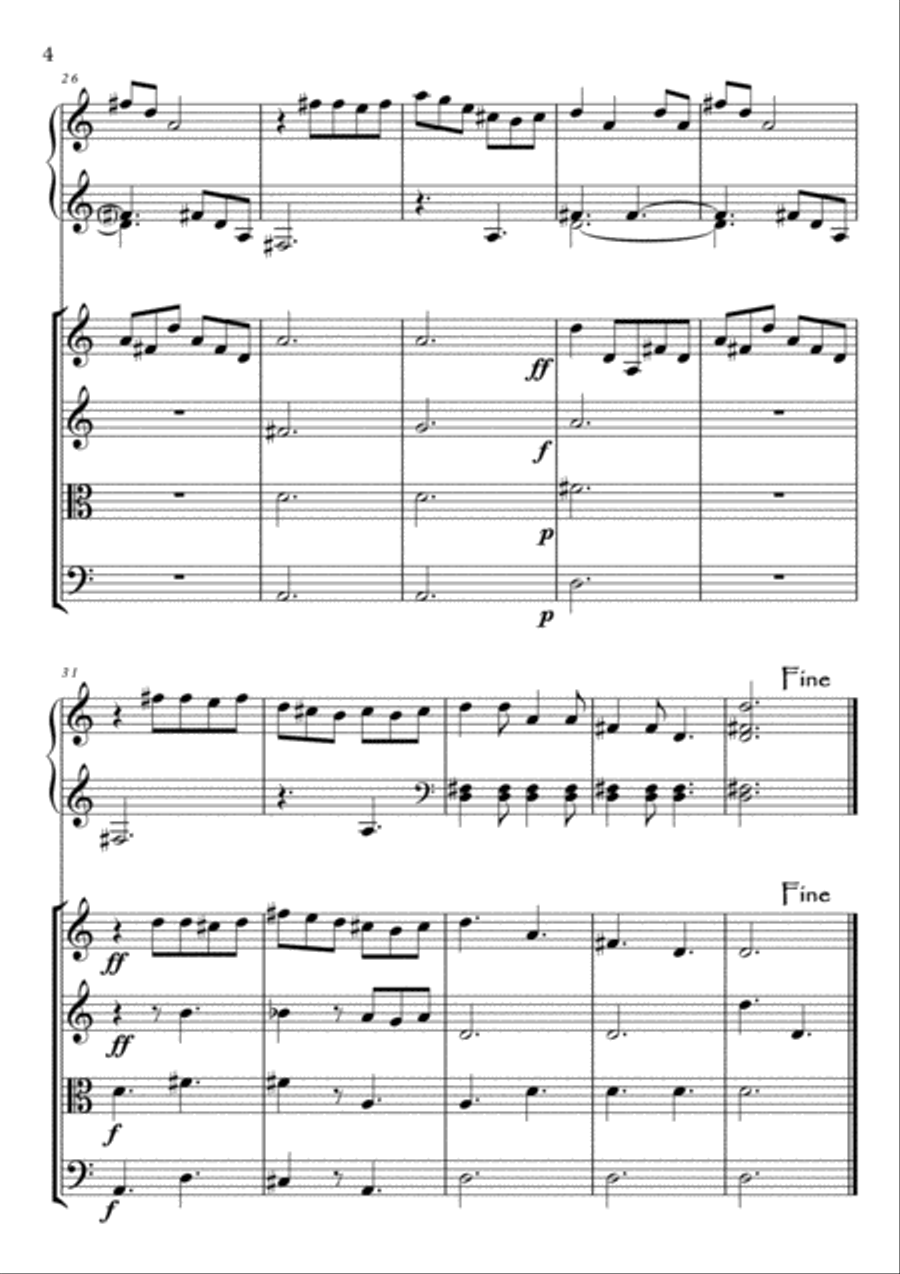 The World's a stage by Fernando Sor and W.Shakespeare Chamber Music scores gallery preview page 4