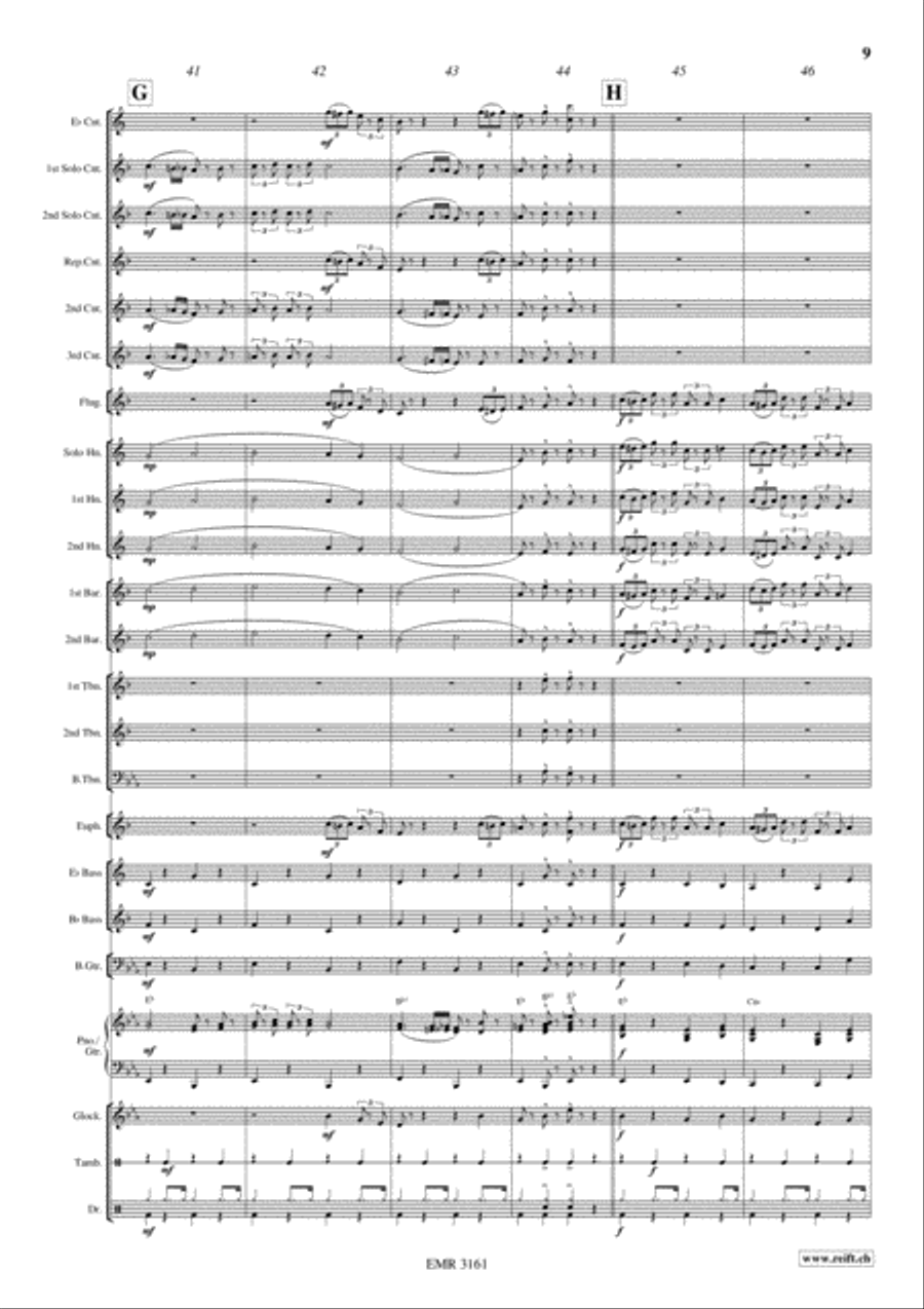 Kling Glöckchen Brass Band scores gallery preview page 10