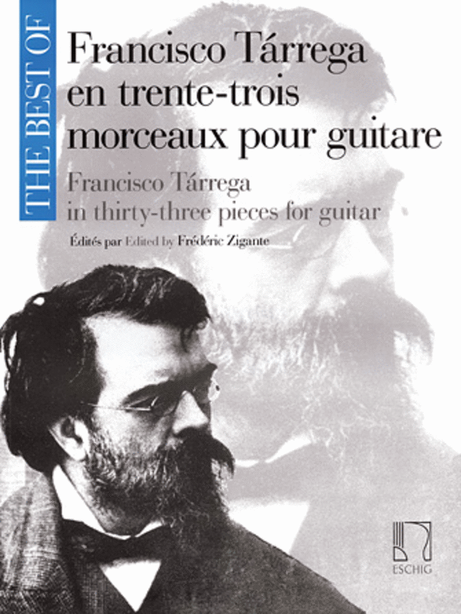 The Best of Francisco Tárrega in 33 Pieces for Guitar Acoustic Guitar scores gallery preview page 1