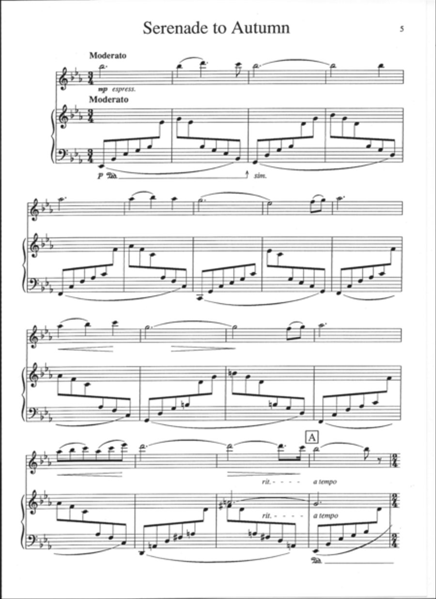 The Turning Seasons Violin Solo scores gallery preview page 4