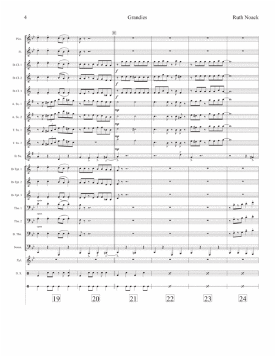 GRANDIES™ Jazz Ensemble scores gallery preview page 4