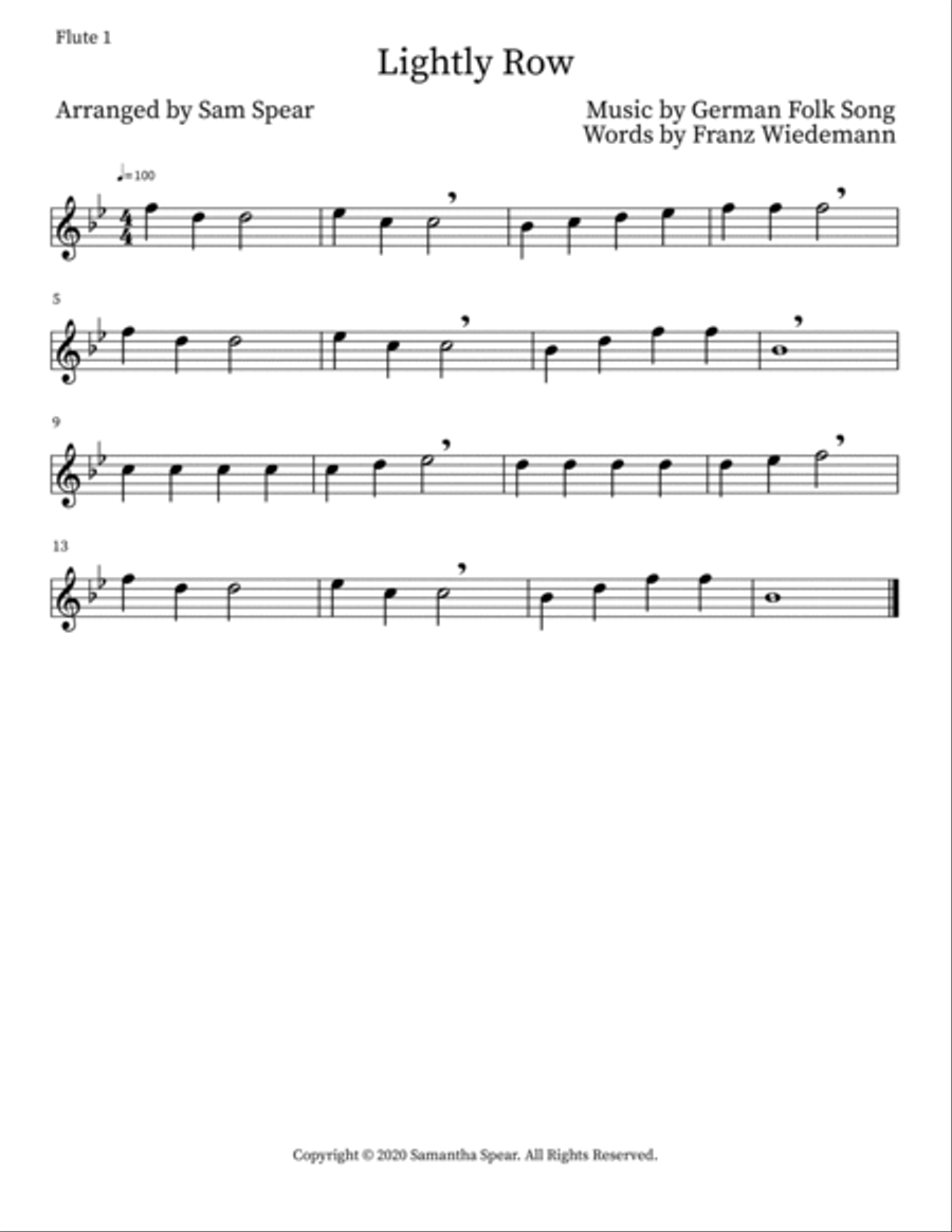 Lightly Row Small Ensemble scores gallery preview page 3
