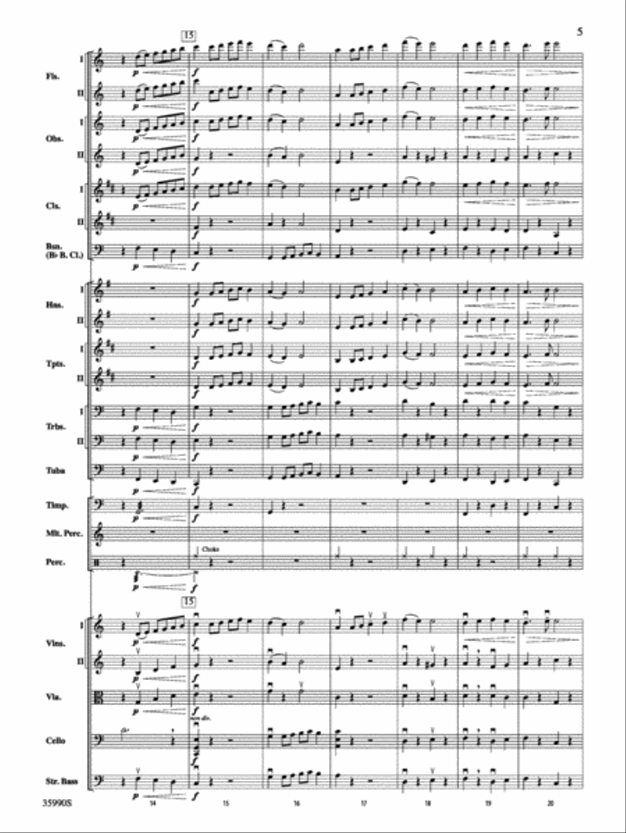 Tales of Vandosar: Score Full Orchestra scores gallery preview page 5