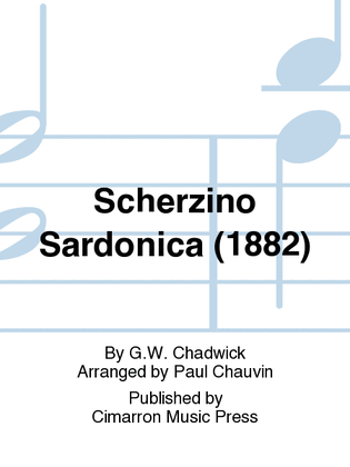Book cover for Scherzino Sardonica (1882)