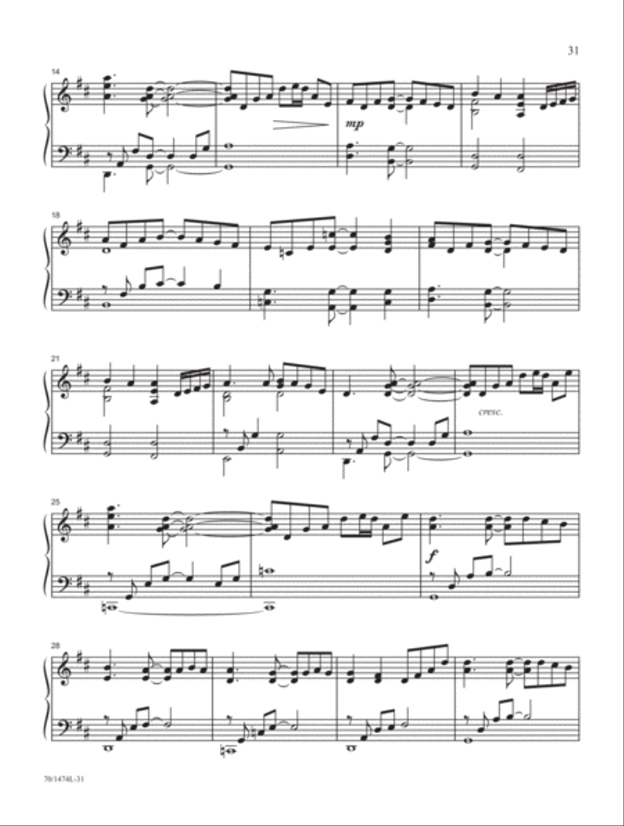 Gospel Legacy Gospel Legacy Piano Solo scores gallery preview page 18