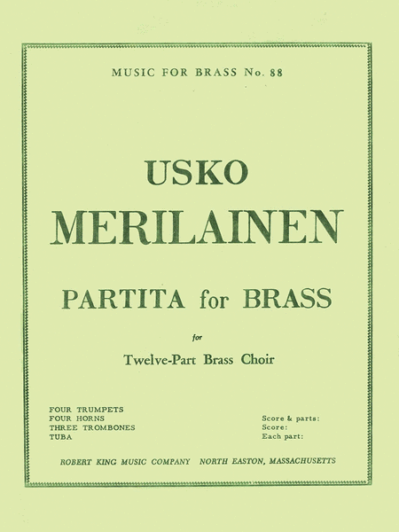 Partita (ensemble-brass 8 Or More)