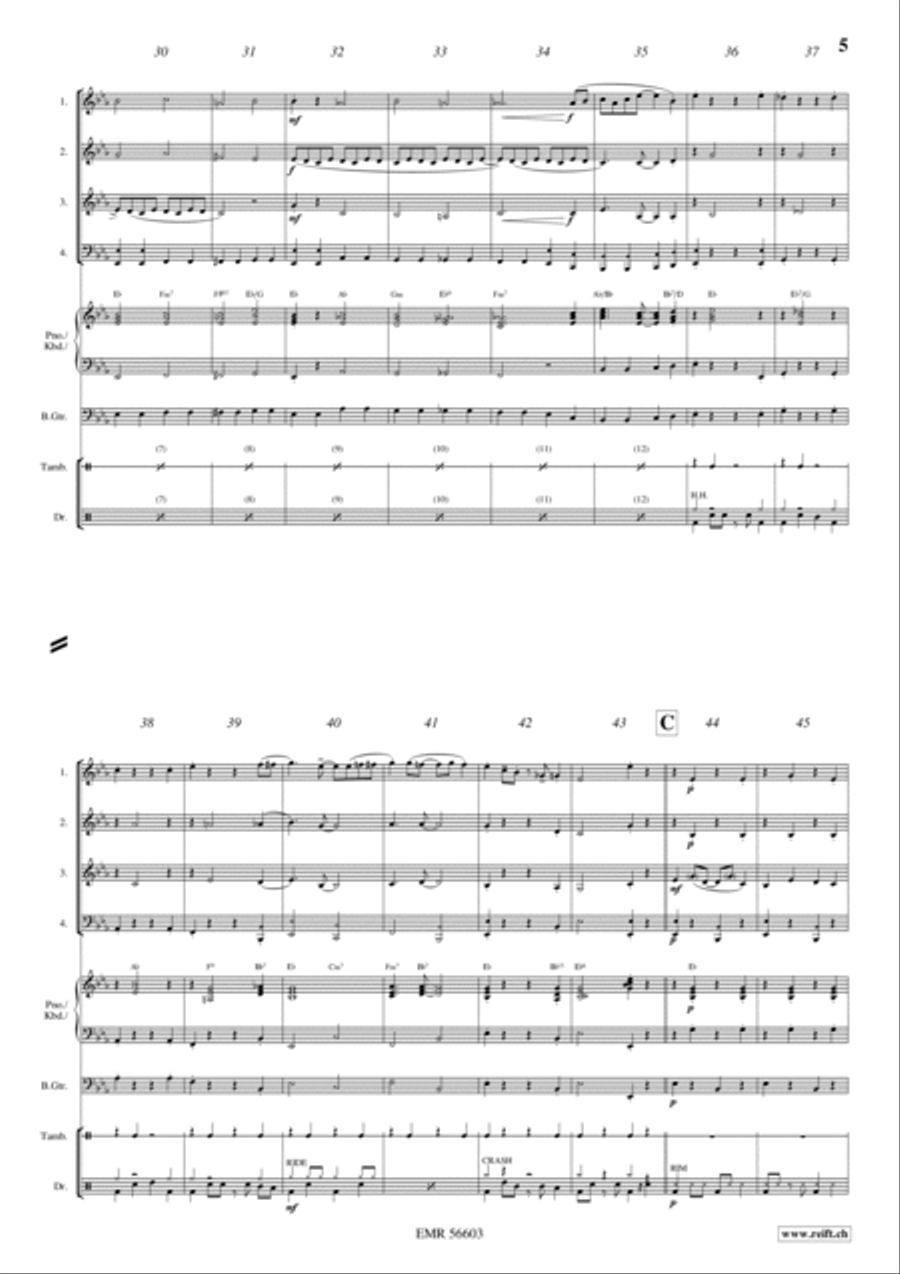 12th Street Rag Woodwind Quartet scores gallery preview page 5