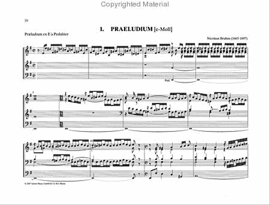 Complete Organ Works - Praeludia, Choral Fantasia Choir scores gallery preview page 2