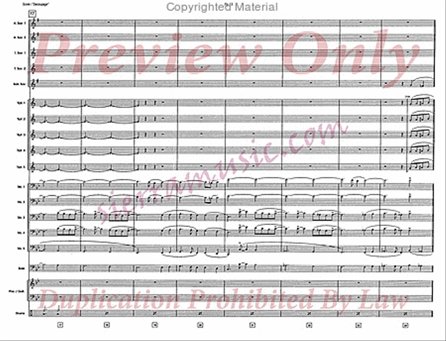 Decoupage Jazz Ensemble scores gallery preview page 4