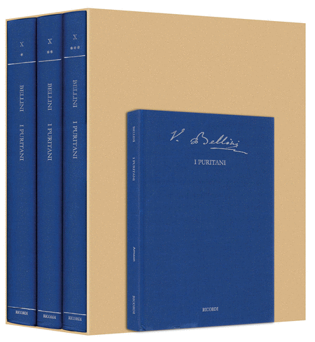 I Puritani Bellini Critical Edition Vol. 10