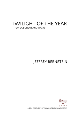 Twilight Of The Year