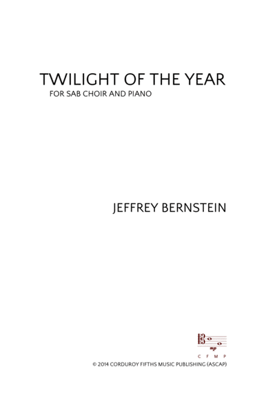 Twilight Of The Year