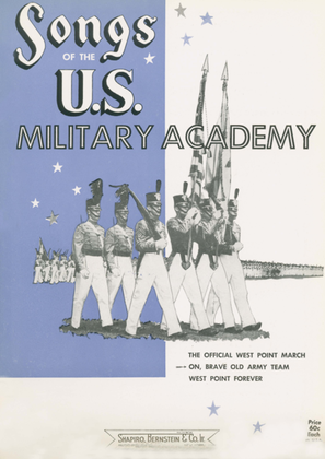 Book cover for On, Brave Old Army Team (West Point Football Song)