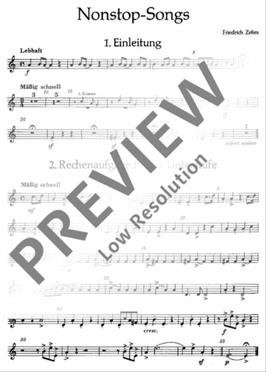 Nonstop-Songs Part scores gallery preview page 2
