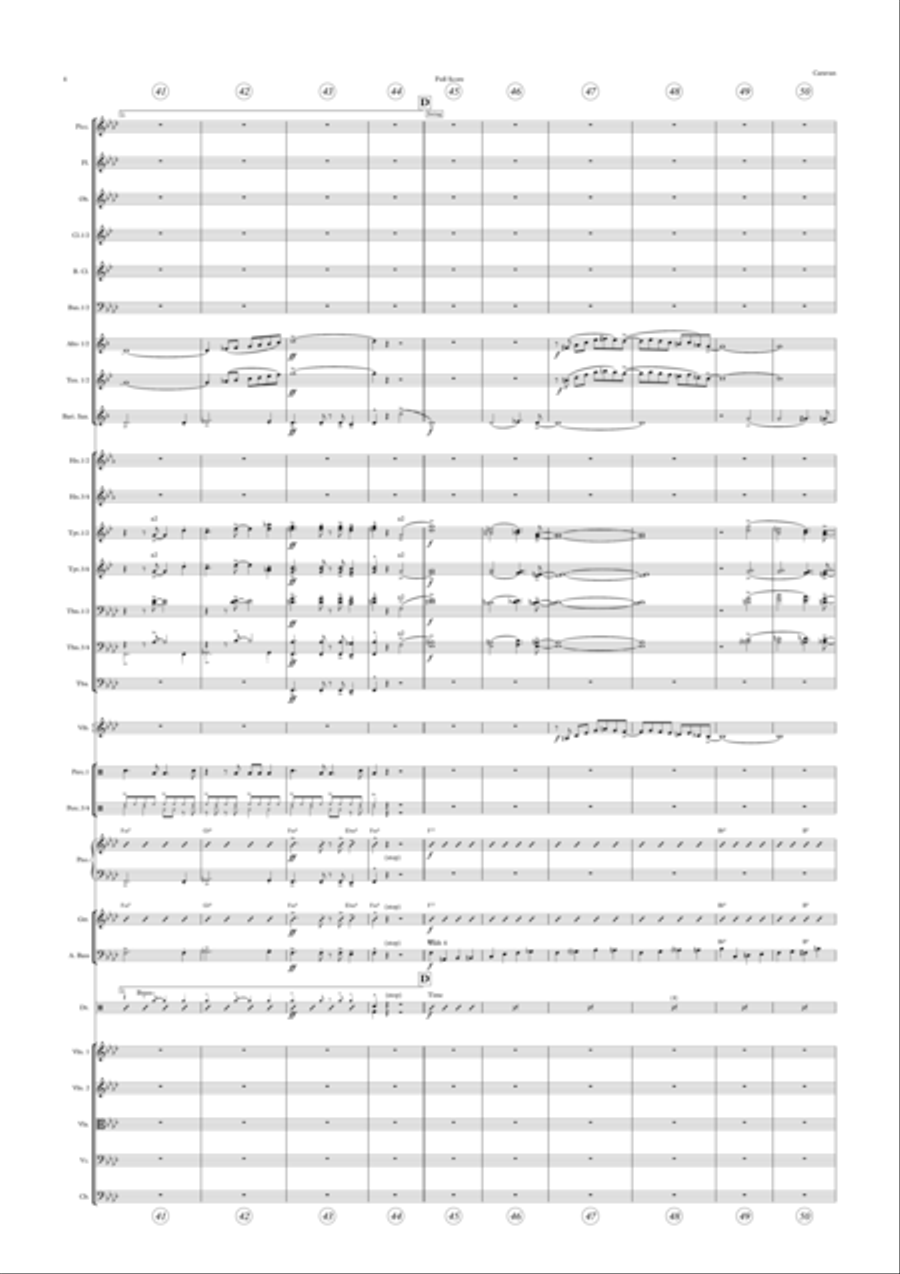 Caravan Full Orchestra scores gallery preview page 4