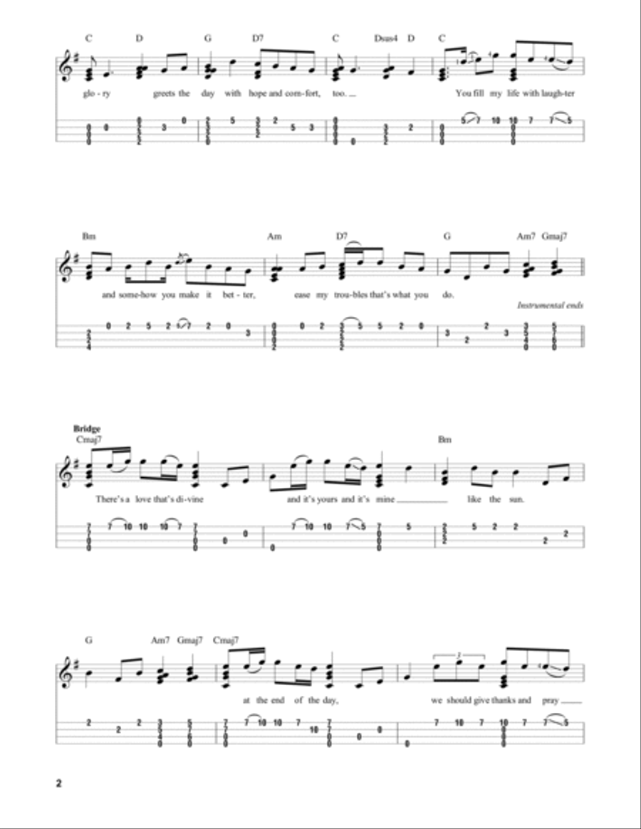 Have I Told You Lately Ukulele scores gallery preview page 2