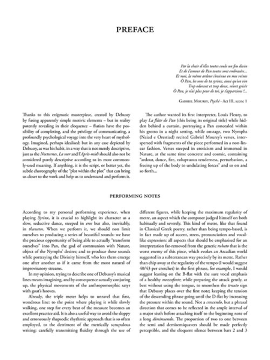 Syrinx [La flute de Pan] (for Flute solo) Flute Solo scores gallery preview page 3