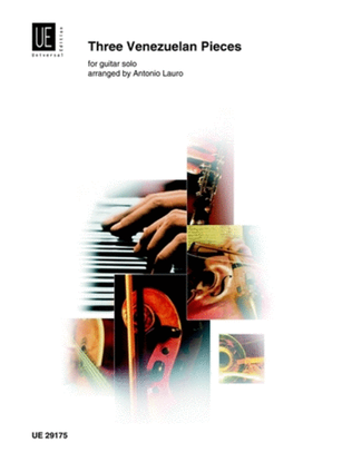 Book cover for Venezuelan Pieces, 3, Gtr