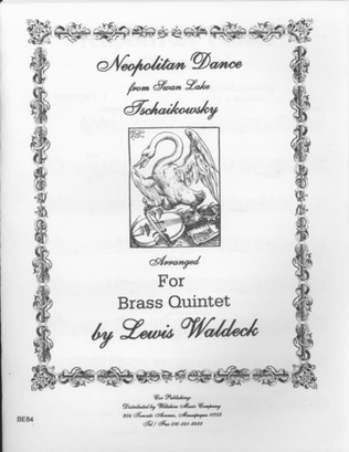 Book cover for Neopolitan Dance from "Swan Lake" (Lewis Waldeck)