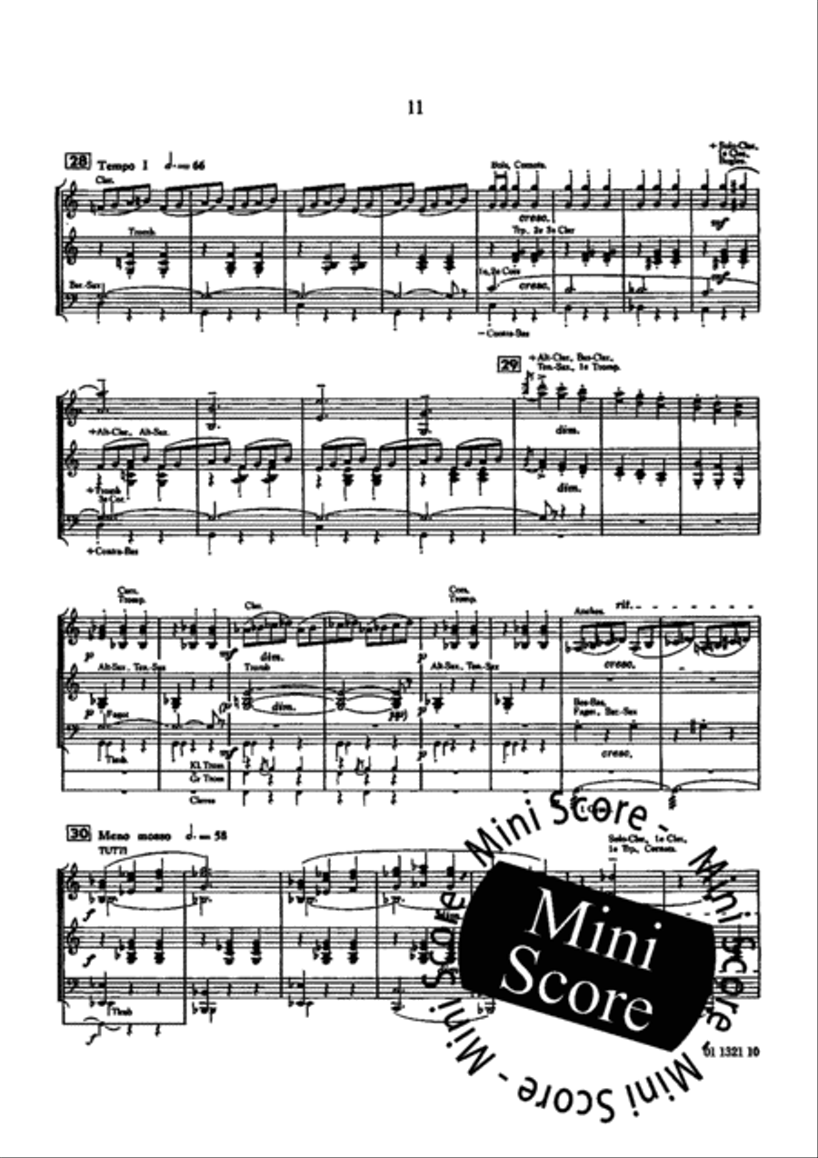 Symphonie de Paris Concert Band scores gallery preview page 15