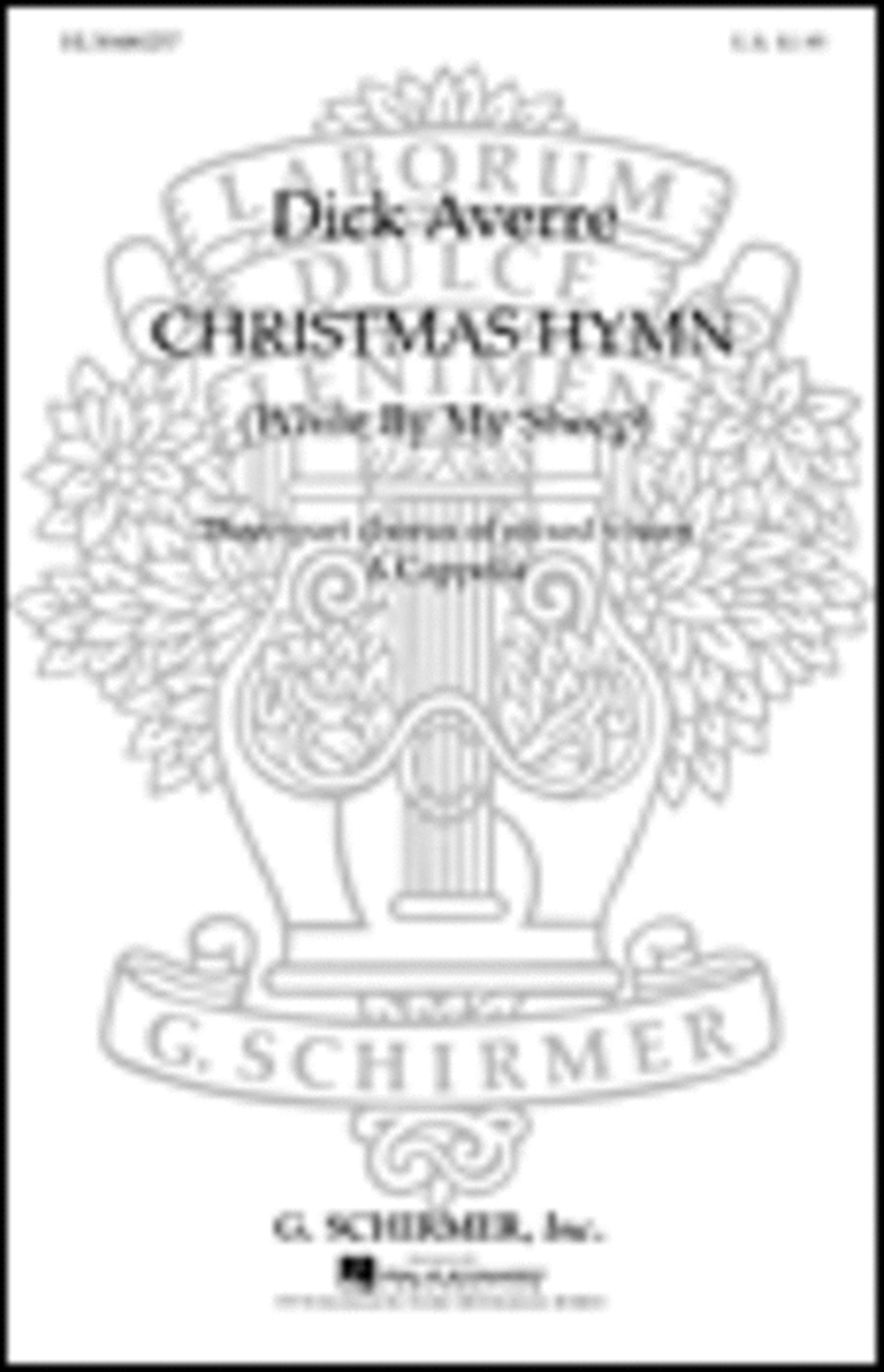 Christmas Hymn (While By My Sheep) 3-Part scores gallery preview page 1