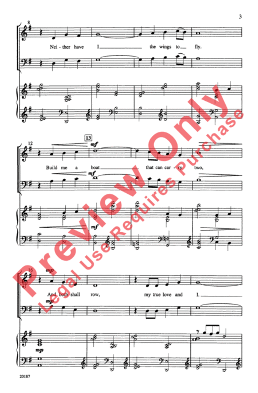 The Water Is Wide The Water Is Wide 4-Part scores gallery preview page 3