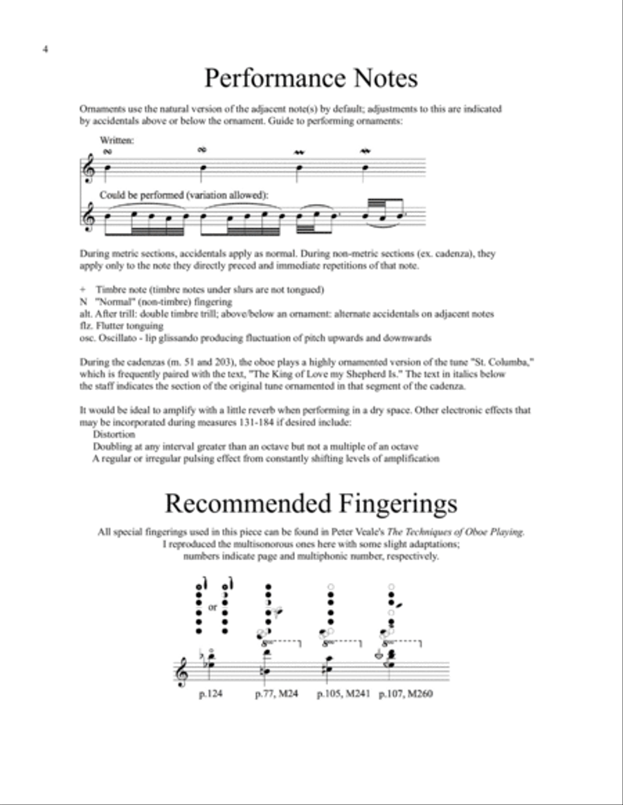 St. Margaret and the Dragon Oboe Solo scores gallery preview page 4