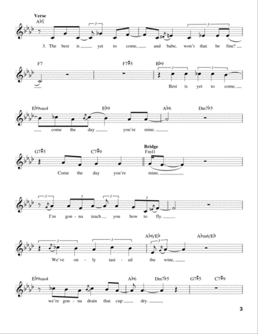 The Best Is Yet To Come Voice scores gallery preview page 3