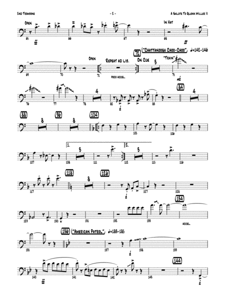 A Salute to Glenn Miller II: 2nd Trombone