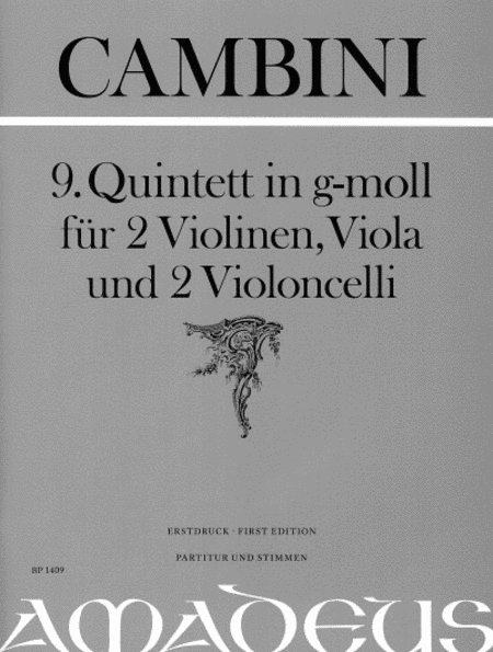 9. Quintet in Gm