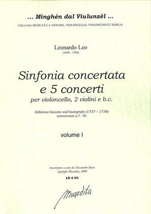 Sinfonia concertata e 5 Concerti (Ms, I-Nc)