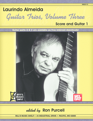 Book cover for Laurindo Almeida: Guitar Trios, Volume 3