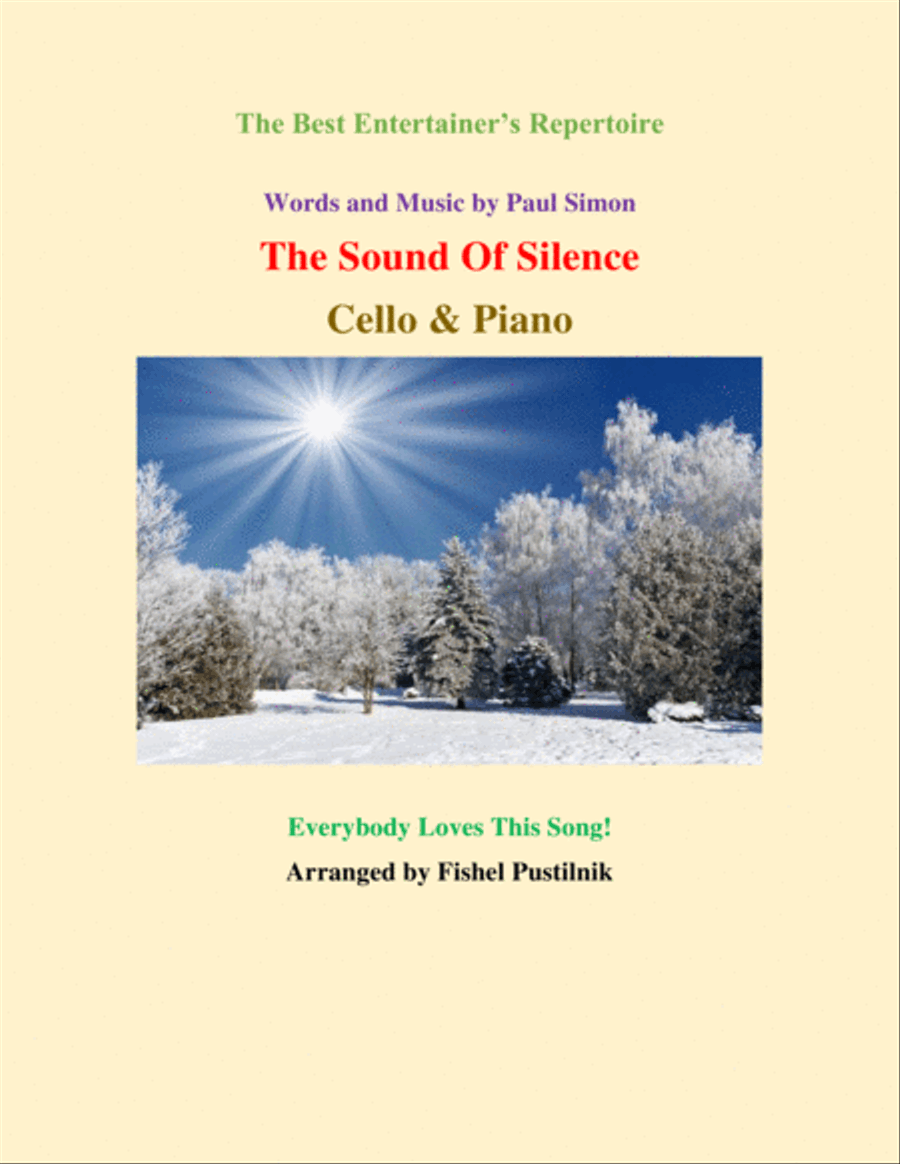 The Sound Of Silence Piano scores gallery preview page 1
